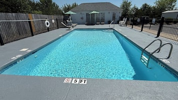 Seasonal outdoor pool