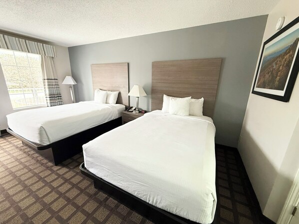 Double Room, 2 Double Beds, Non Smoking