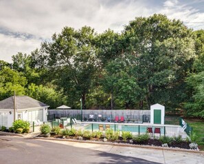 Seasonal outdoor pool