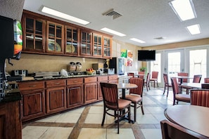 Free continental breakfast