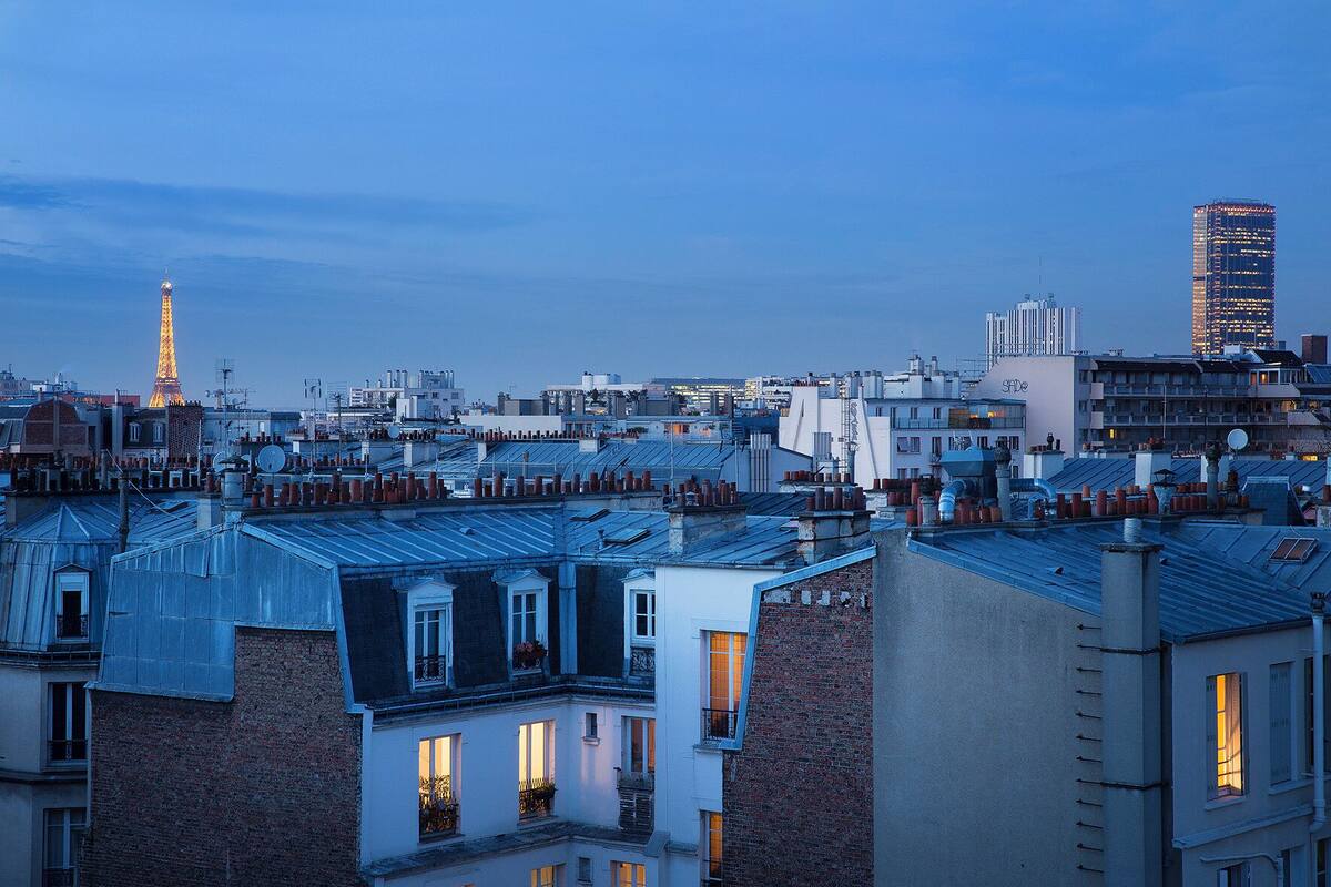 Superior Triple Room (Vue Tour Eiffel)