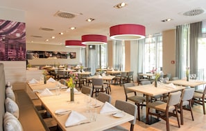 Daily buffet breakfast (EUR 29 per person)