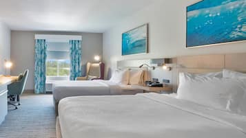 Select Comfort beds, in-room safe, desk, blackout drapes