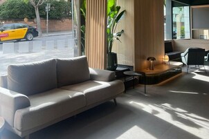 Lounge no saguão