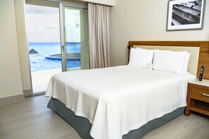 Swim up Double Oceanfront Only Adults | セーフティボックス (室内)、アイロン / アイロン台、WiFi、ベッドシーツ
