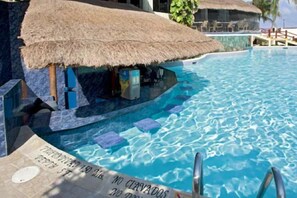 Poolside bar