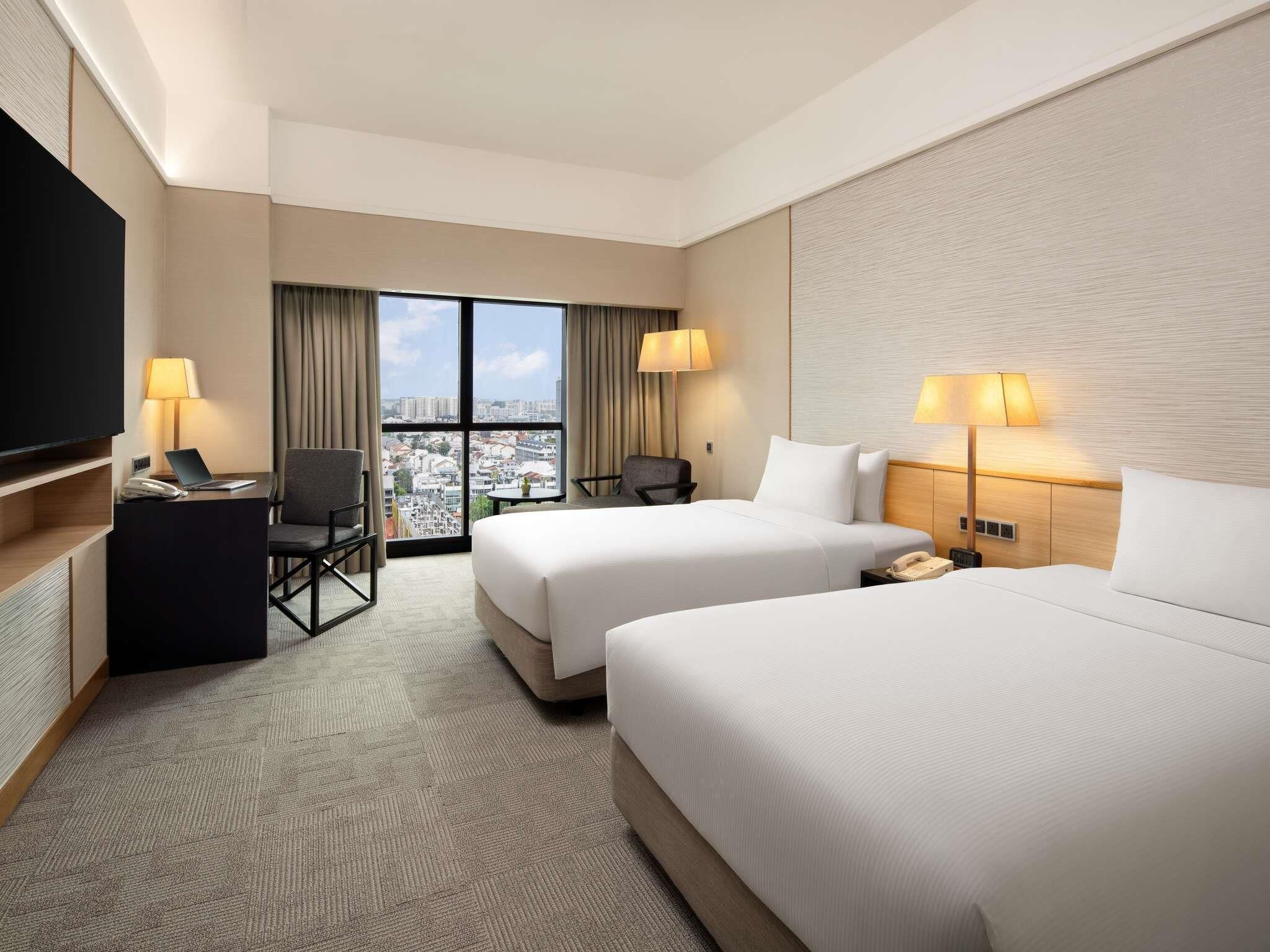 In-room safe, desk, blackout drapes, iron/ironing board