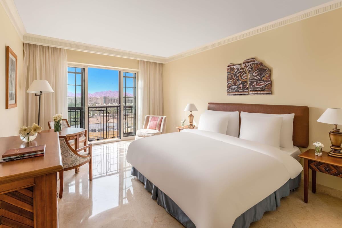 In-room safe, desk, laptop workspace, blackout drapes