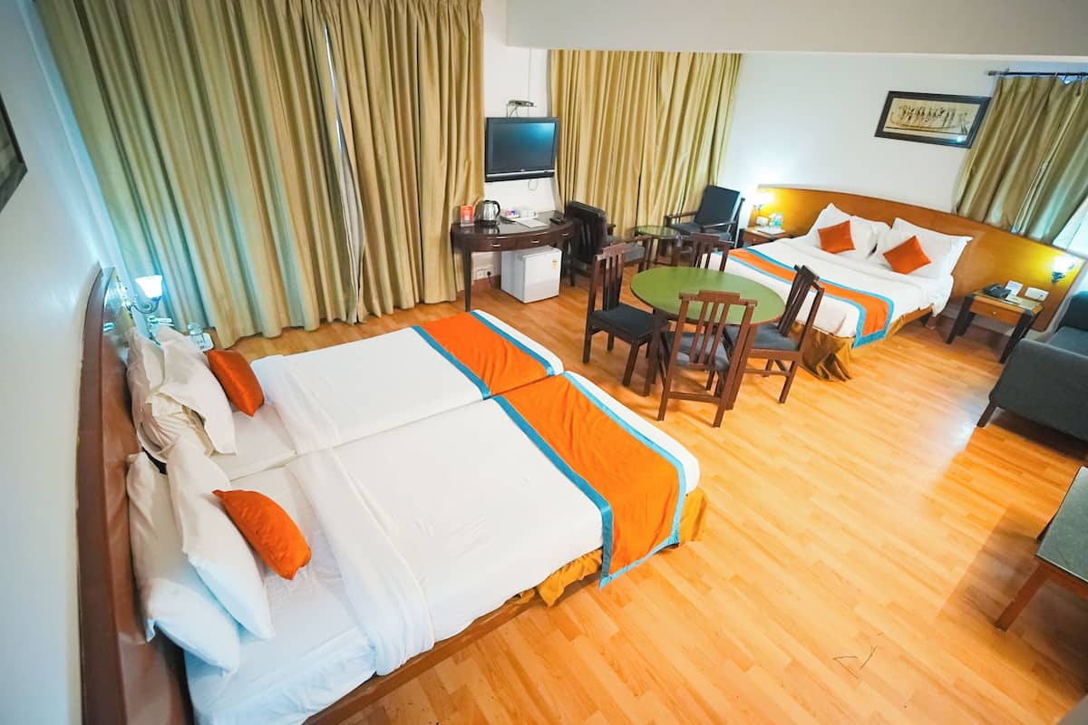 Family Double or Twin Room | Premium bedding, in-room safe, soundproofing, free WiFi