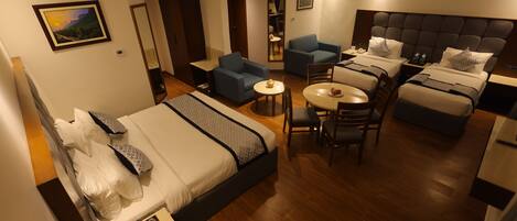 Family Studio Suite | Premium bedding, in-room safe, soundproofing, free WiFi