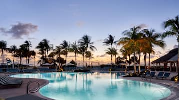 2 outdoor pools, pool cabanas (surcharge), pool umbrellas