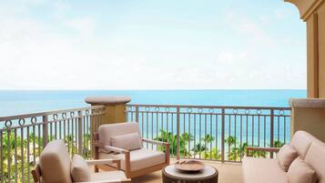 Presidential Suite, 1 King Bed, Oceanfront | Premium bedding, down duvets, pillow-top beds, minibar