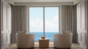 Presidential Suite, 1 King Bed, Oceanfront | Premium bedding, down comforters, pillowtop beds, minibar