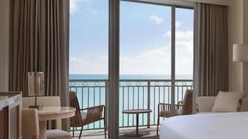 Luxe beddengoed, donsdekens, pillowtop-bedden, een minibar