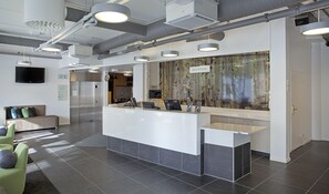 Interior entrance