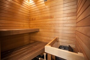 Superior-værelse - 1 kingsize-seng - sauna | Sauna