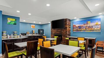 Petit déjeuner continental compris tous les jours