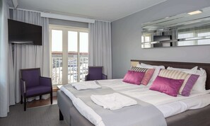 Minibar, blackout curtains, free cots/infant beds, free WiFi