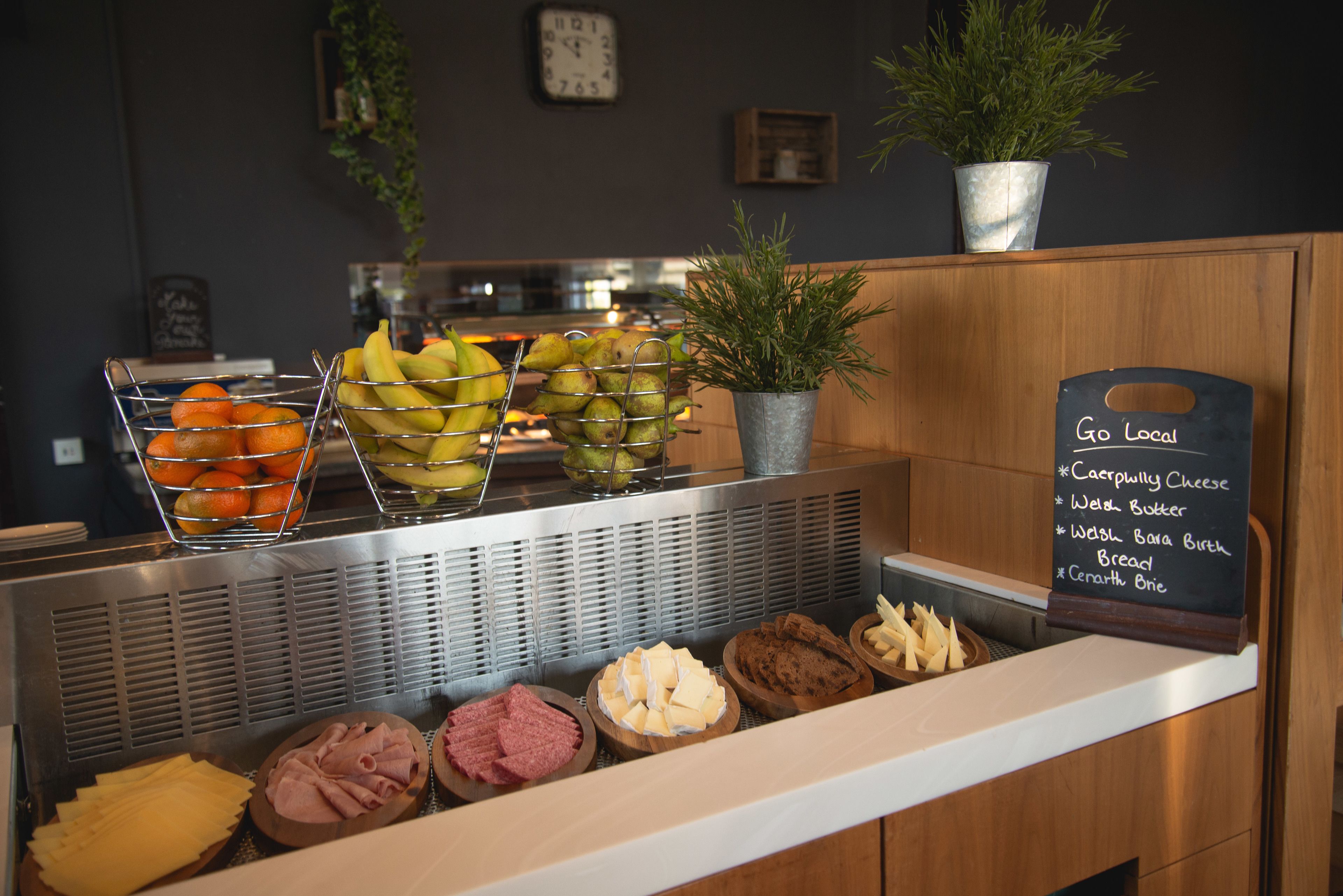 daily buffet breakfast (gbp 18.00 per person)