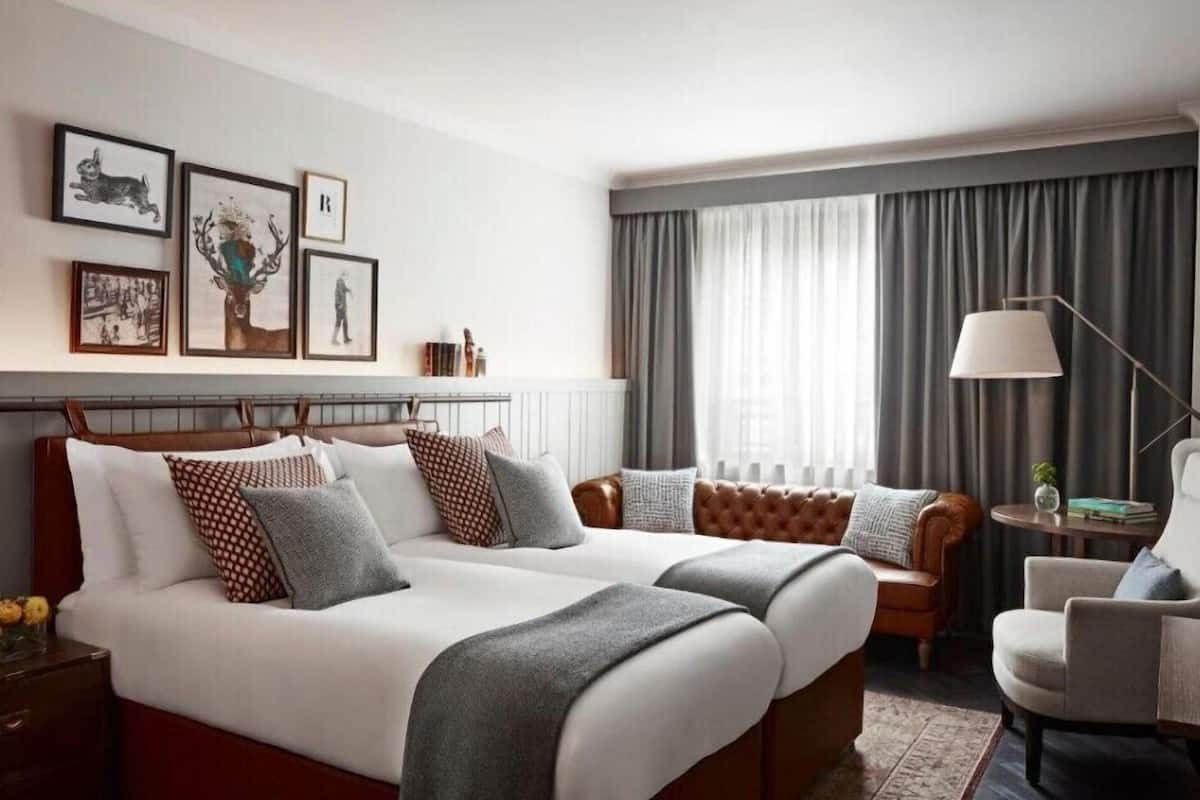 Hypo-allergenic bedding available, pillowtop beds, in-room safe, desk