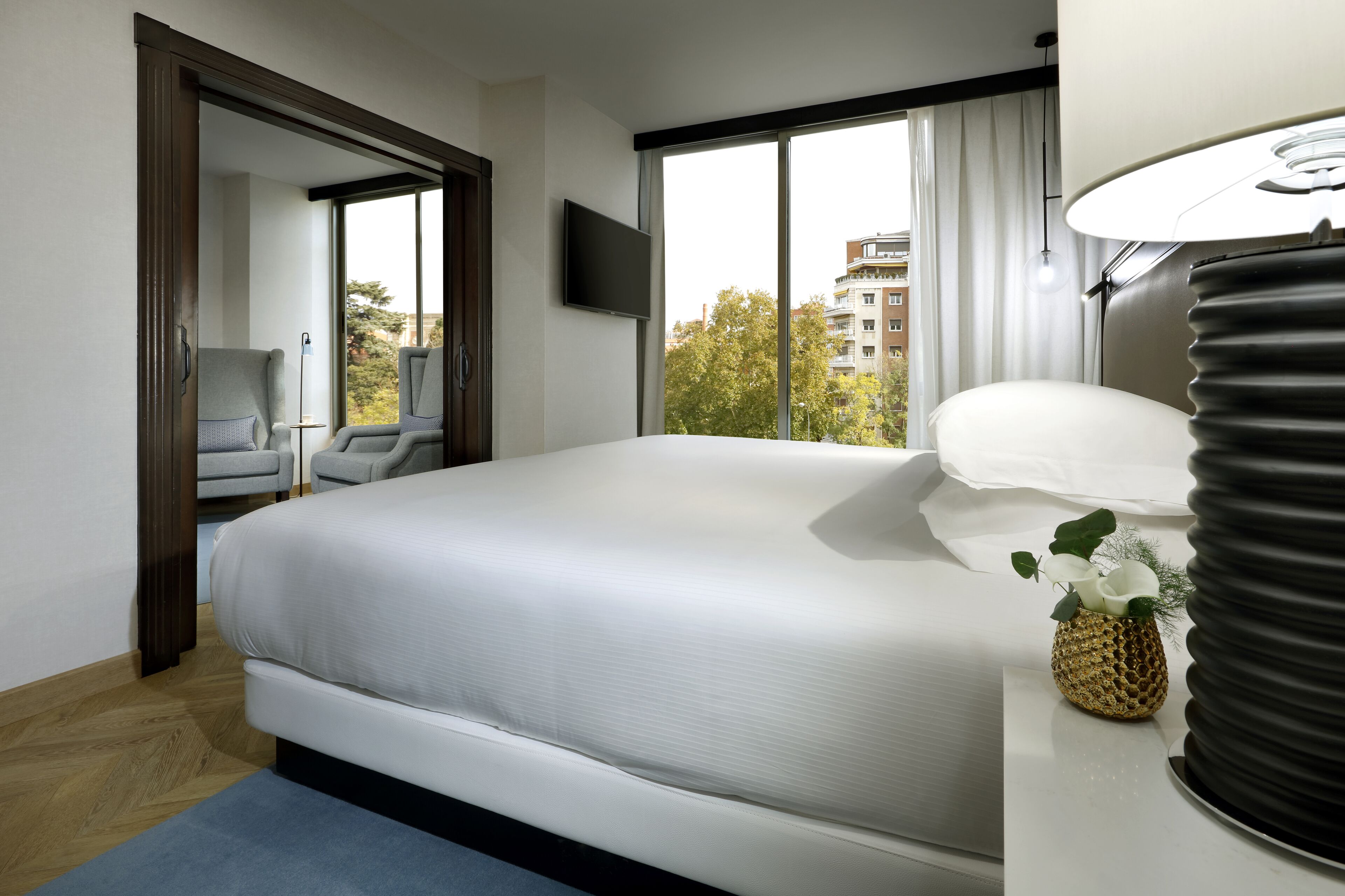 suite, 1 king bed (regency, with club access) | 1 bedroom, egyptian cotton sheets, hypo-allergenic bedding, down duvets