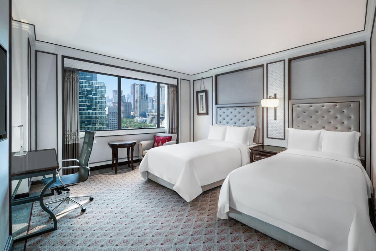 Room, 2 Double Beds, Non Smoking | View from room
