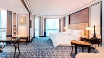 1 habitación, ropa de cama de alta calidad, cubrecamas y minibar