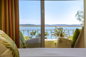 Superior Room, 1 Queen Bed, Terrace, Sea Facing | View from room - Best Western Premier Montfleuri (Sainte-Maxime)
