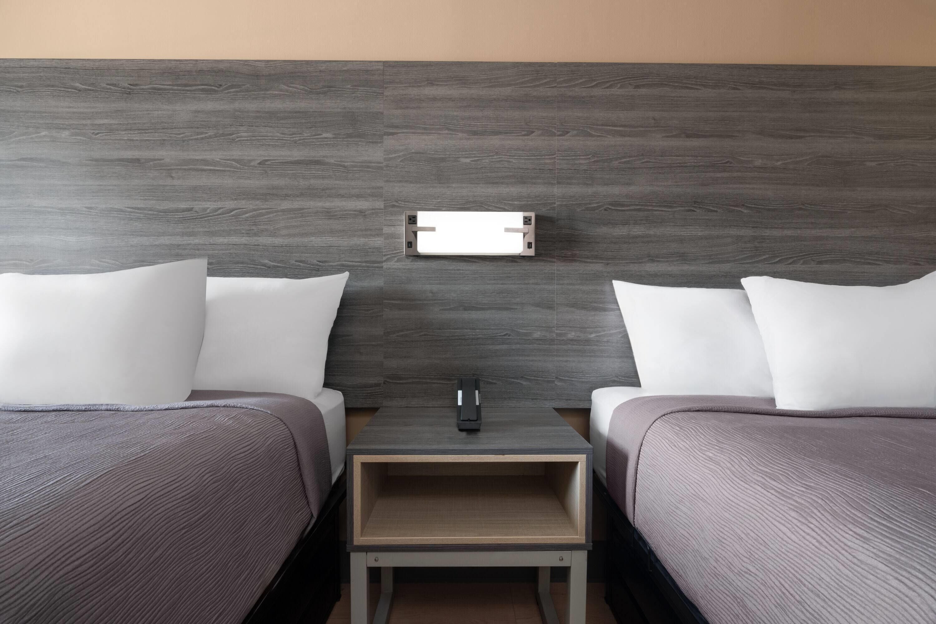 Double Room, 2 Double Beds | Premium bedding, soundproofing, iron/ironing board, free WiFi