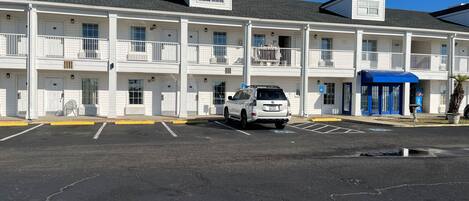 Voorkant van accommodatie