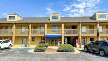 Majoituspaikan julkisivu