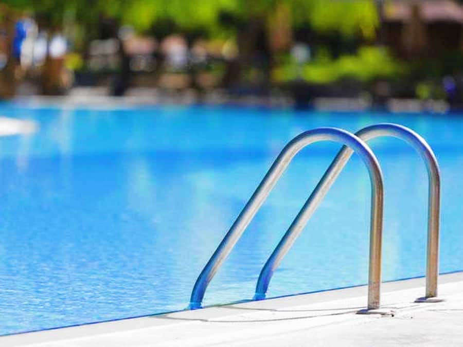 Seasonal outdoor pool, open 10 AM to 10 PM, pool loungers