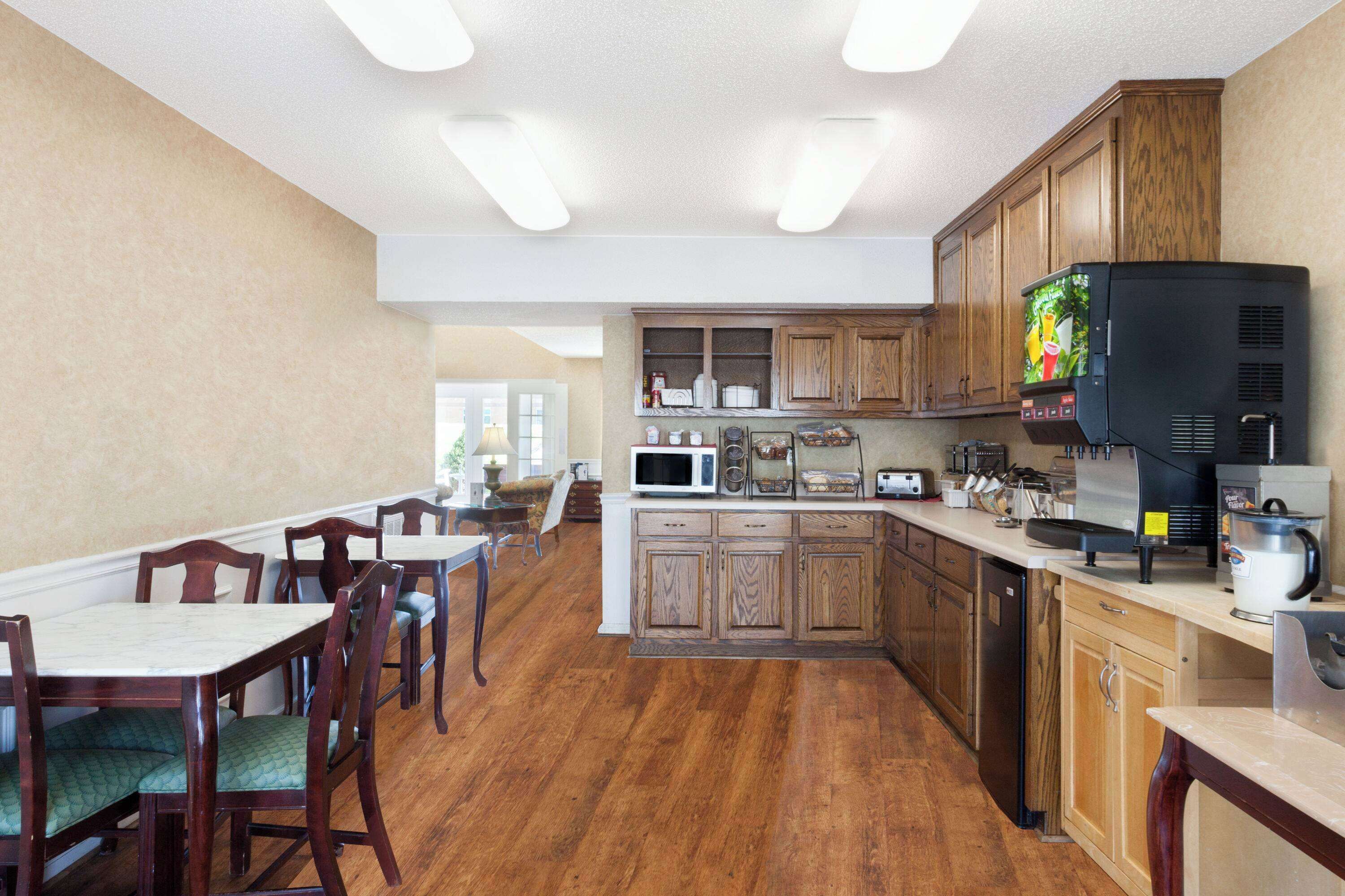 Kontinental frokost er inkludert hver dag