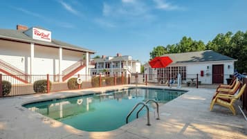 Seasonal outdoor pool