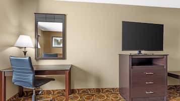 Desk, iron/ironing board, free WiFi, bed sheets