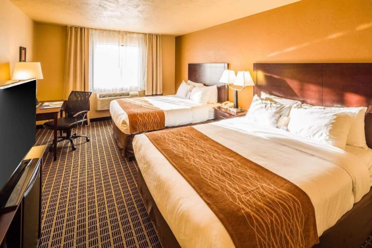 Premium bedding, in-room safe, desk, blackout drapes