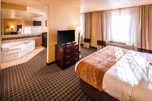 Suite, 1 King Bed with Sofa bed, Non Smoking