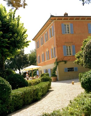 Façade de l’hébergement