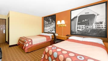 Desk, free cots/infant beds, rollaway beds, free WiFi