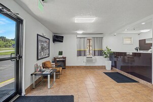 Sala de estar en el lobby