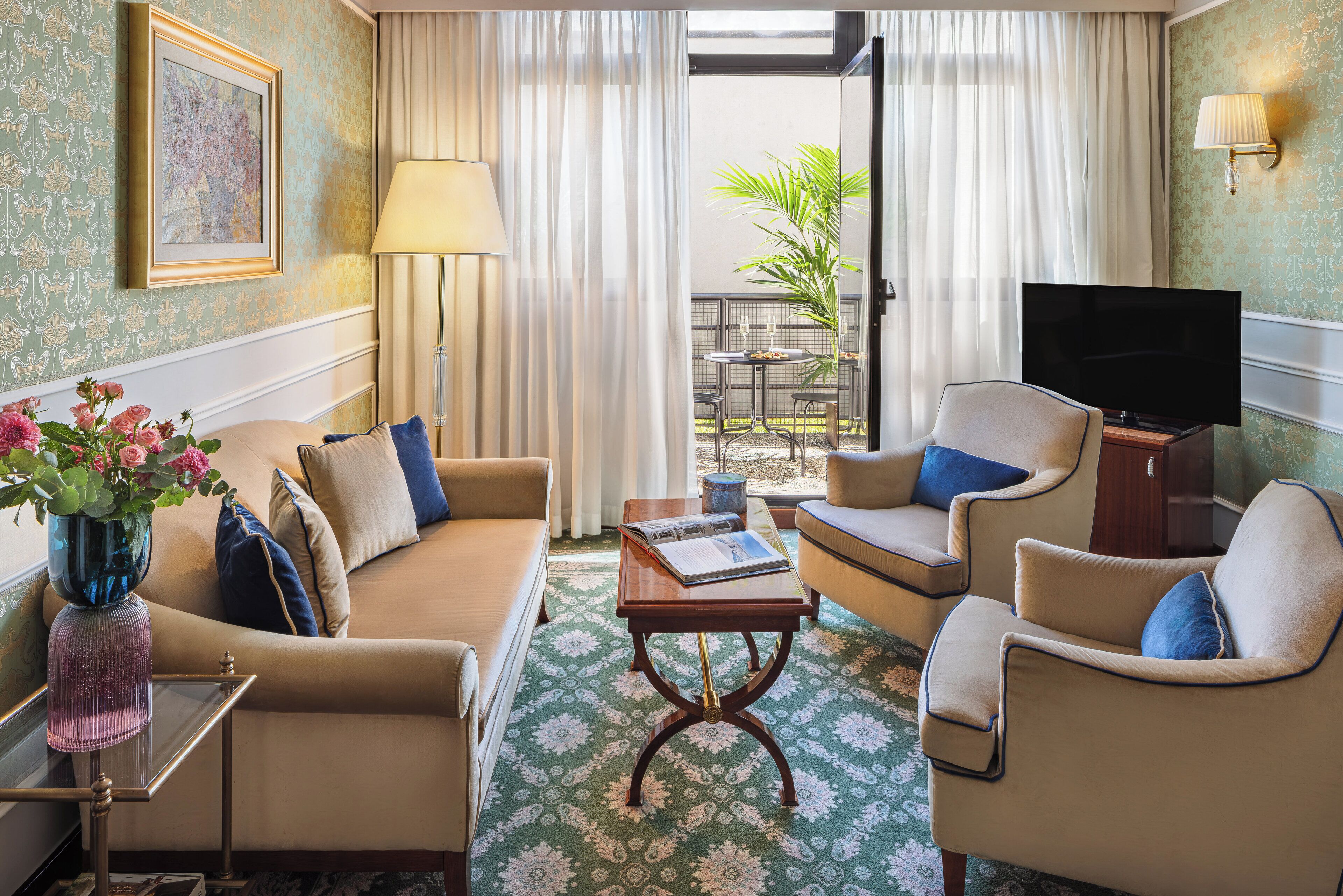 스위트 | 고급 침구, 미니바, 객실 내 금고, 각각 다른 스타일의 인테리어