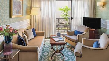 Suite | Biancheria da letto di alta qualità, minibar, una cassaforte in camera