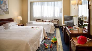 Triple Room | Premium bedding, minibar, in-room safe, individually decorated
