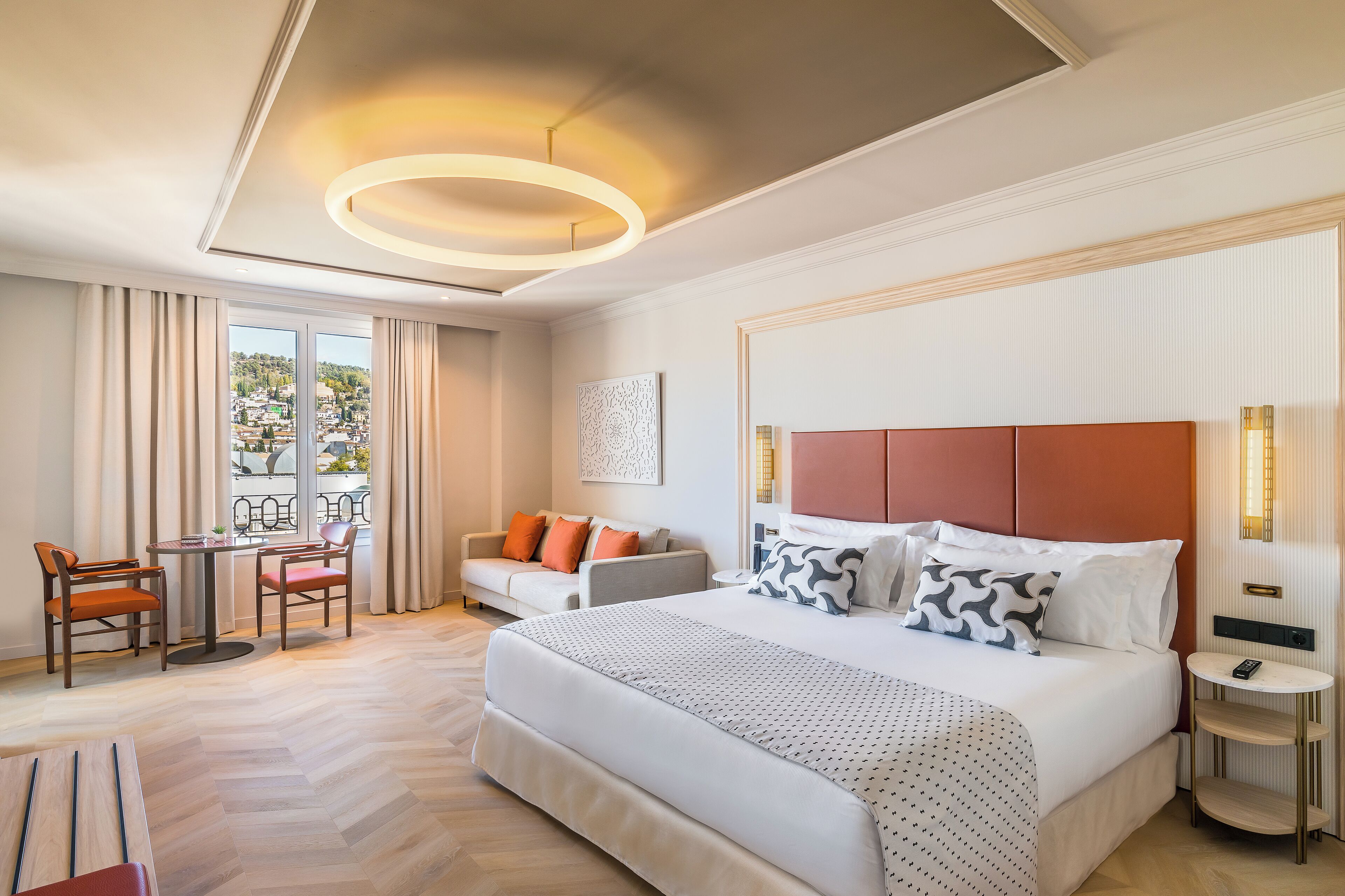 Junior Suite, Balcony (Outdoors Table) | Minibar, in-room safe, desk, laptop workspace