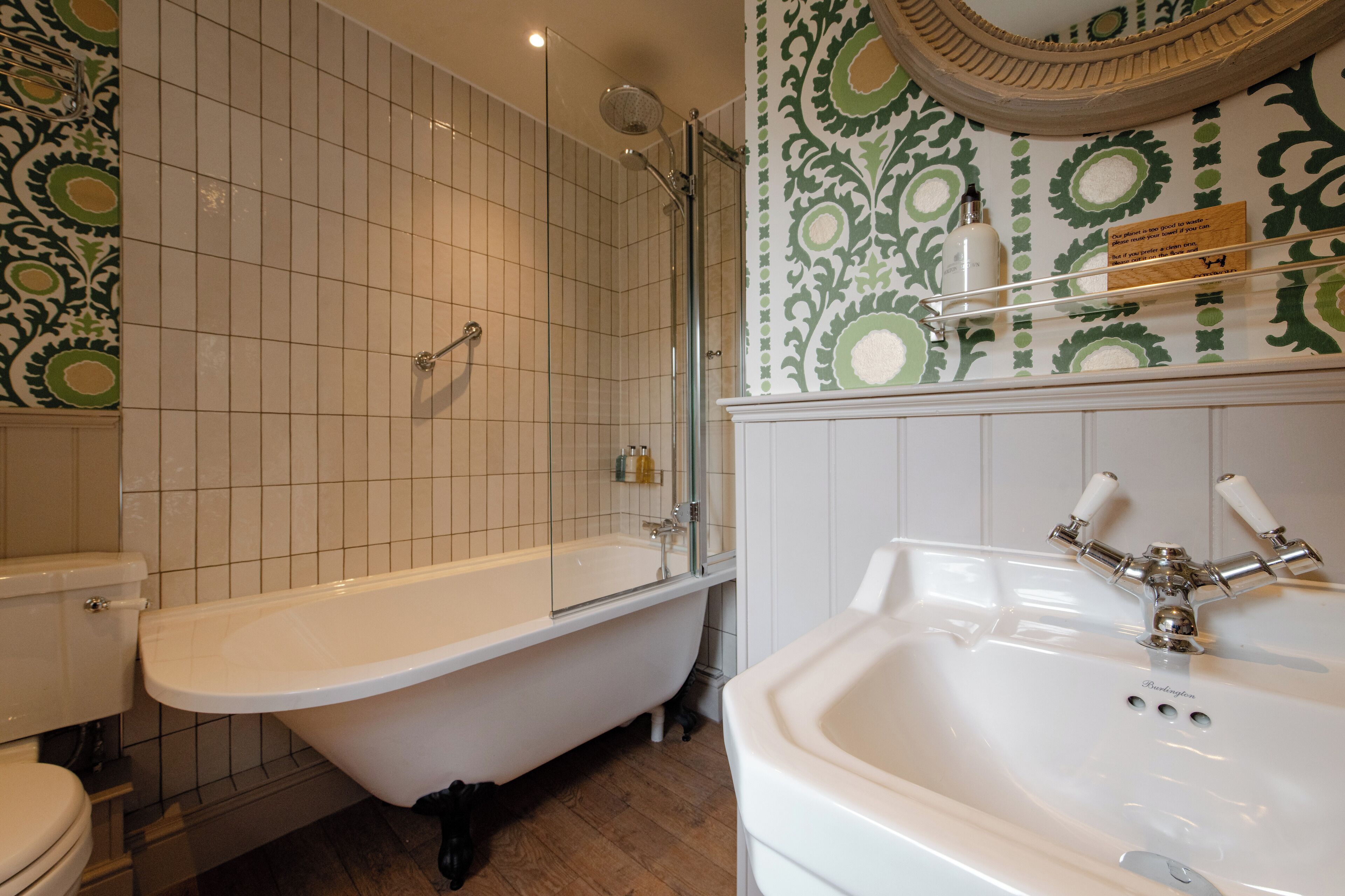 superior double or twin room | bathroom | hair dryer, towels