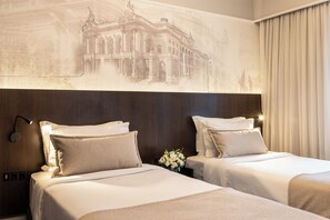 Superior Twin Room | Egyptian cotton sheets, premium bedding, minibar, in-room safe