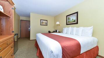 Bureau, Wi-Fi gratuit, draps fournis, réveils