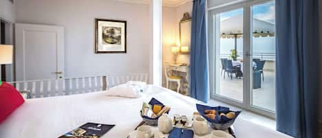 Frette Italian sheets, premium bedding, down comforters, pillowtop beds