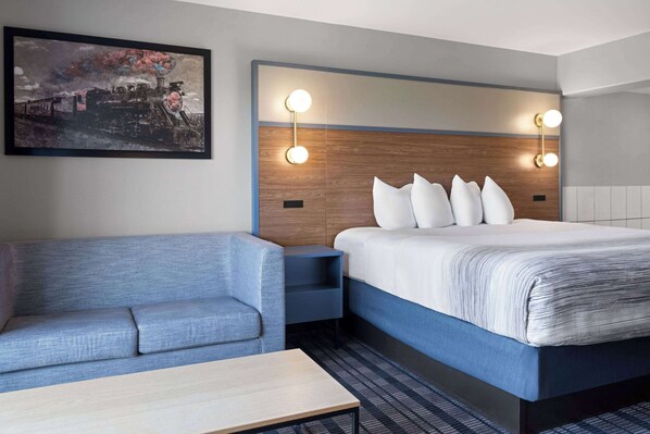 Premium Studio, 1 King Bed, Non Smoking | Jetted bathtub