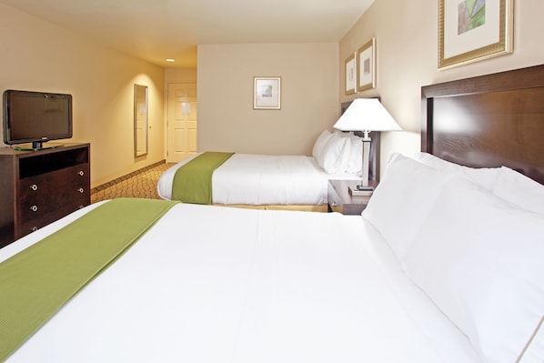 1 Schlafzimmer, Pillowtop-Betten, Schreibtisch